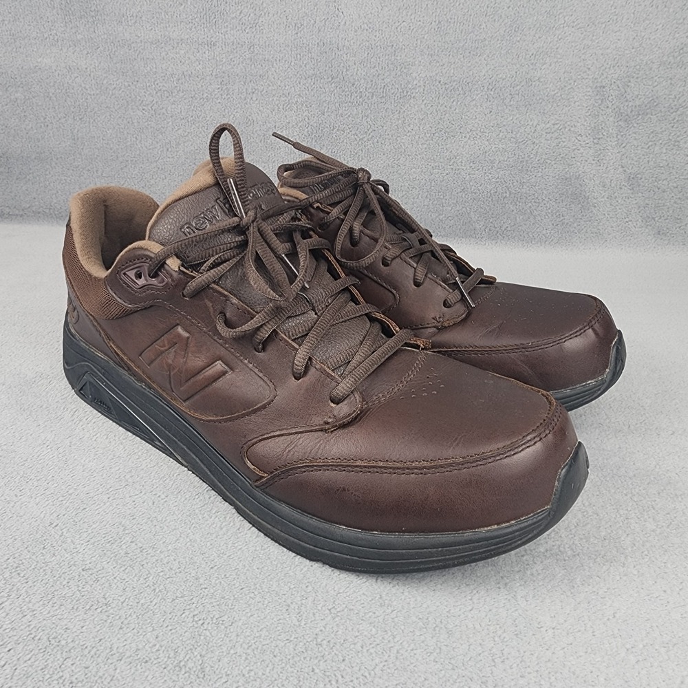 New Balance 928v3 Mens Size 12 Brown Leather Walking Shoes Rollbar MW928BR3